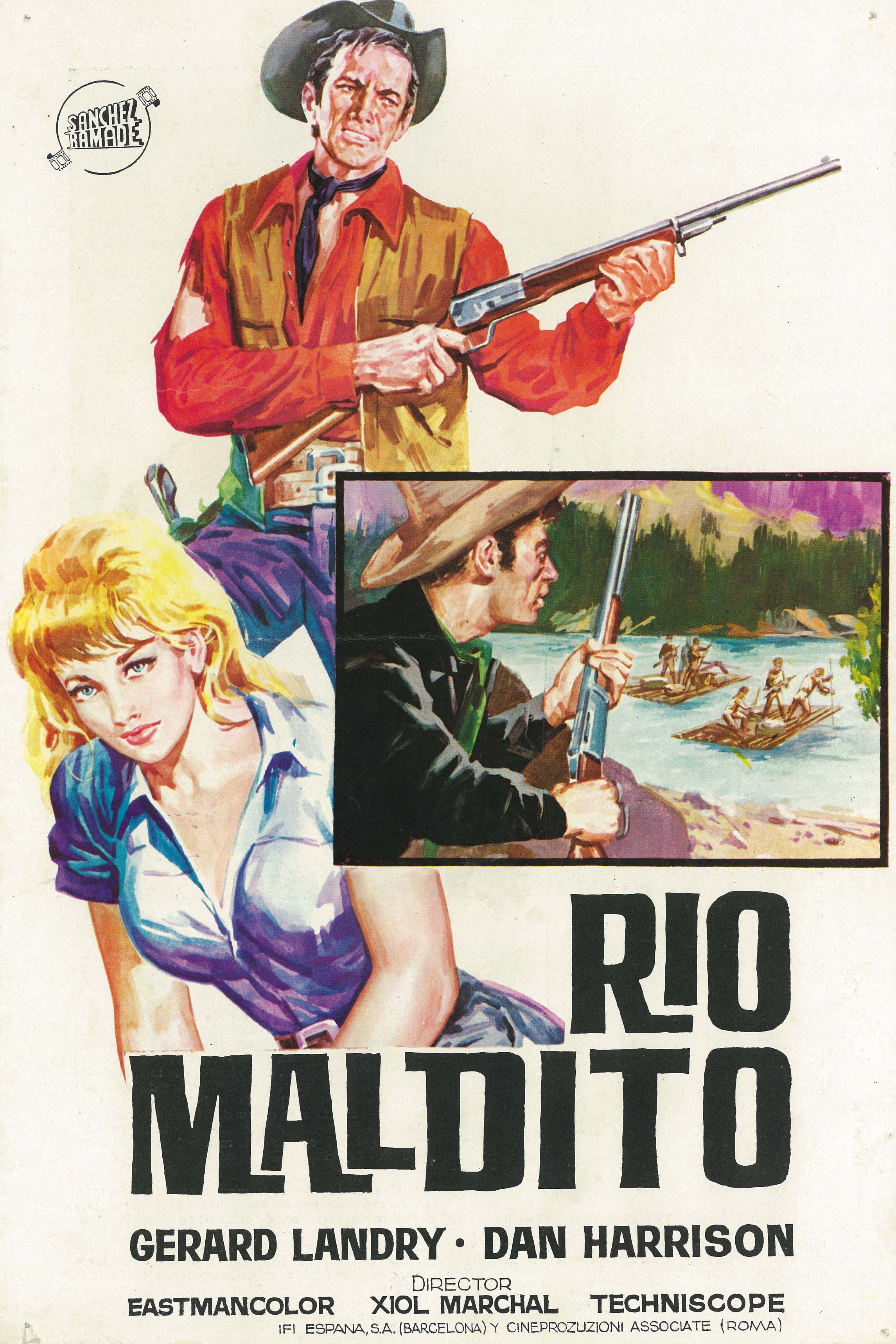 Seven Pistols for a Gringo movie poster