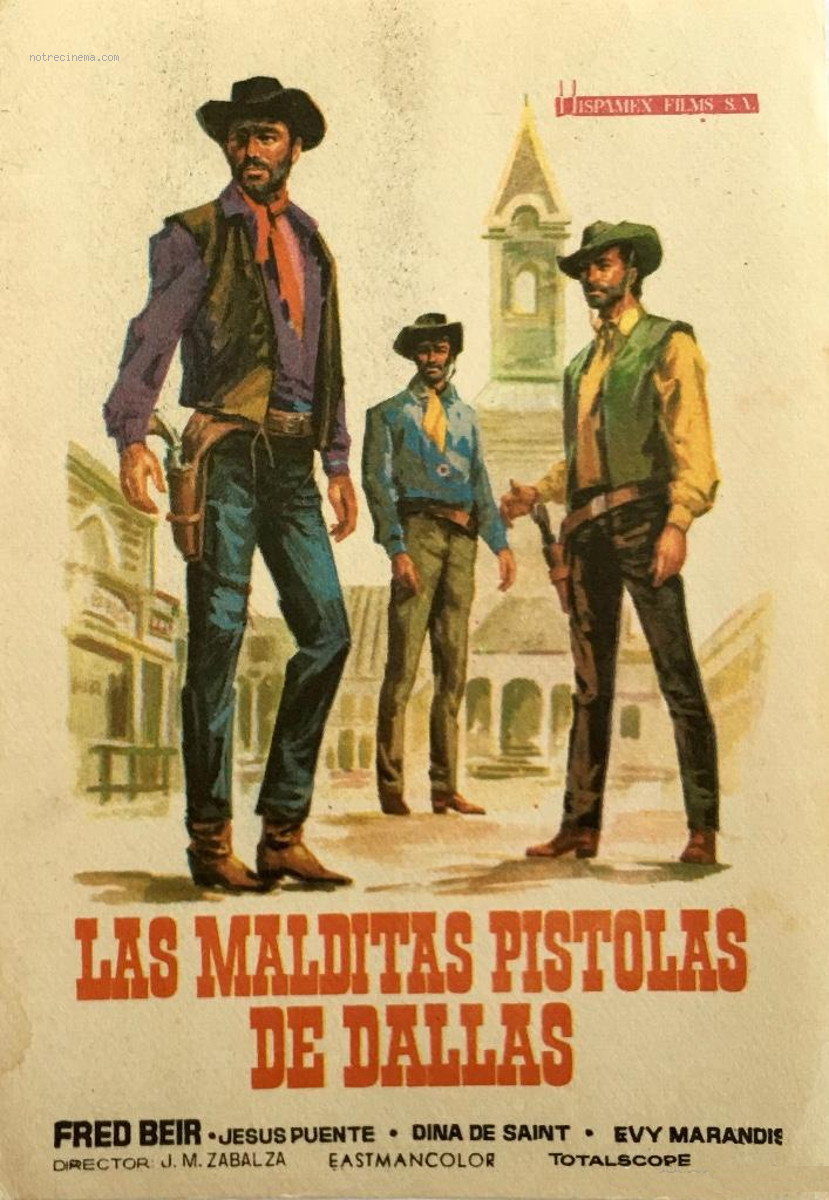 Damned Pistols of Dallas movie poster