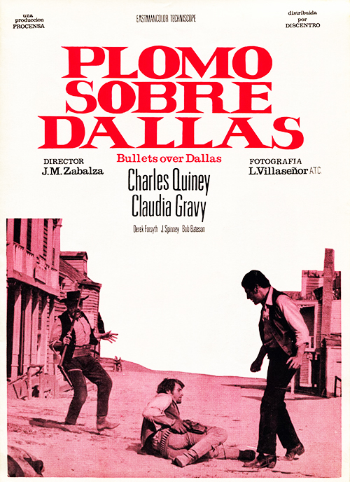 Spanish press-release image for Bullets over Dallas