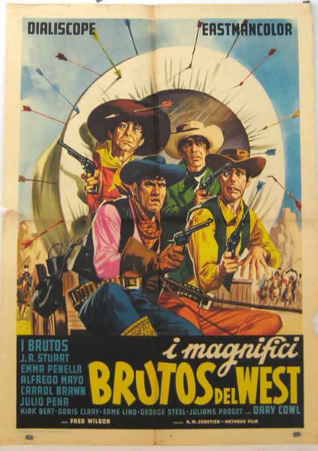 Magnificent Brutes of the West movie poster