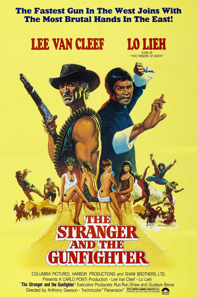 The Stranger and the Gunfighter movie poster