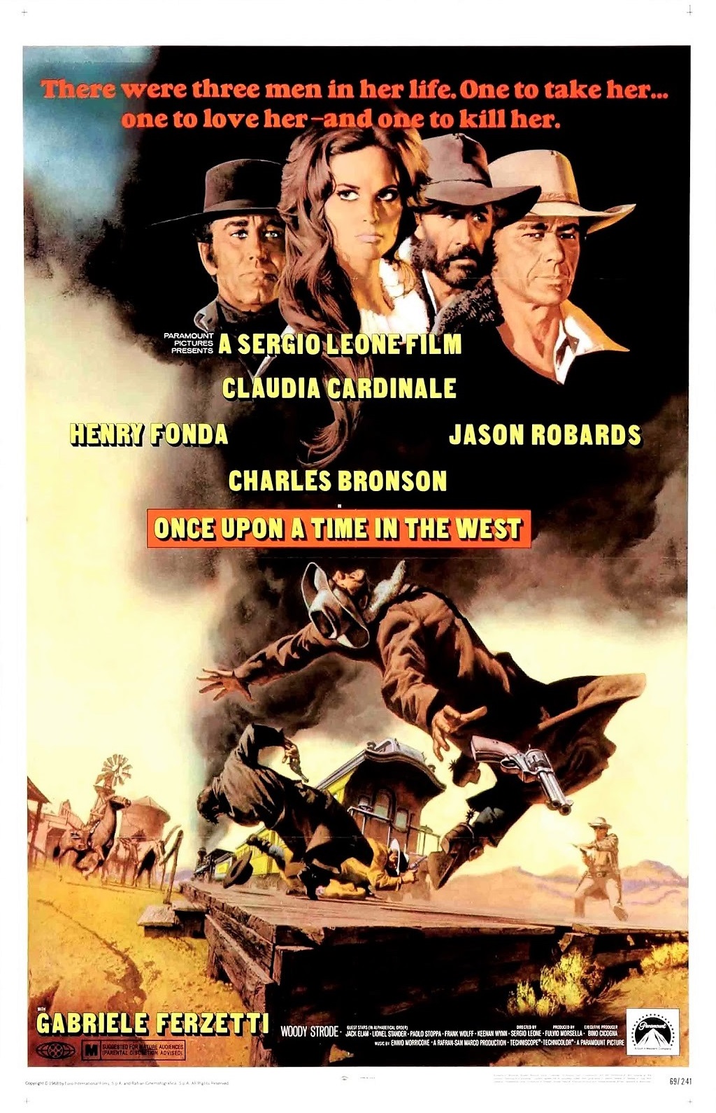Once Upon a Time in the West movie poster