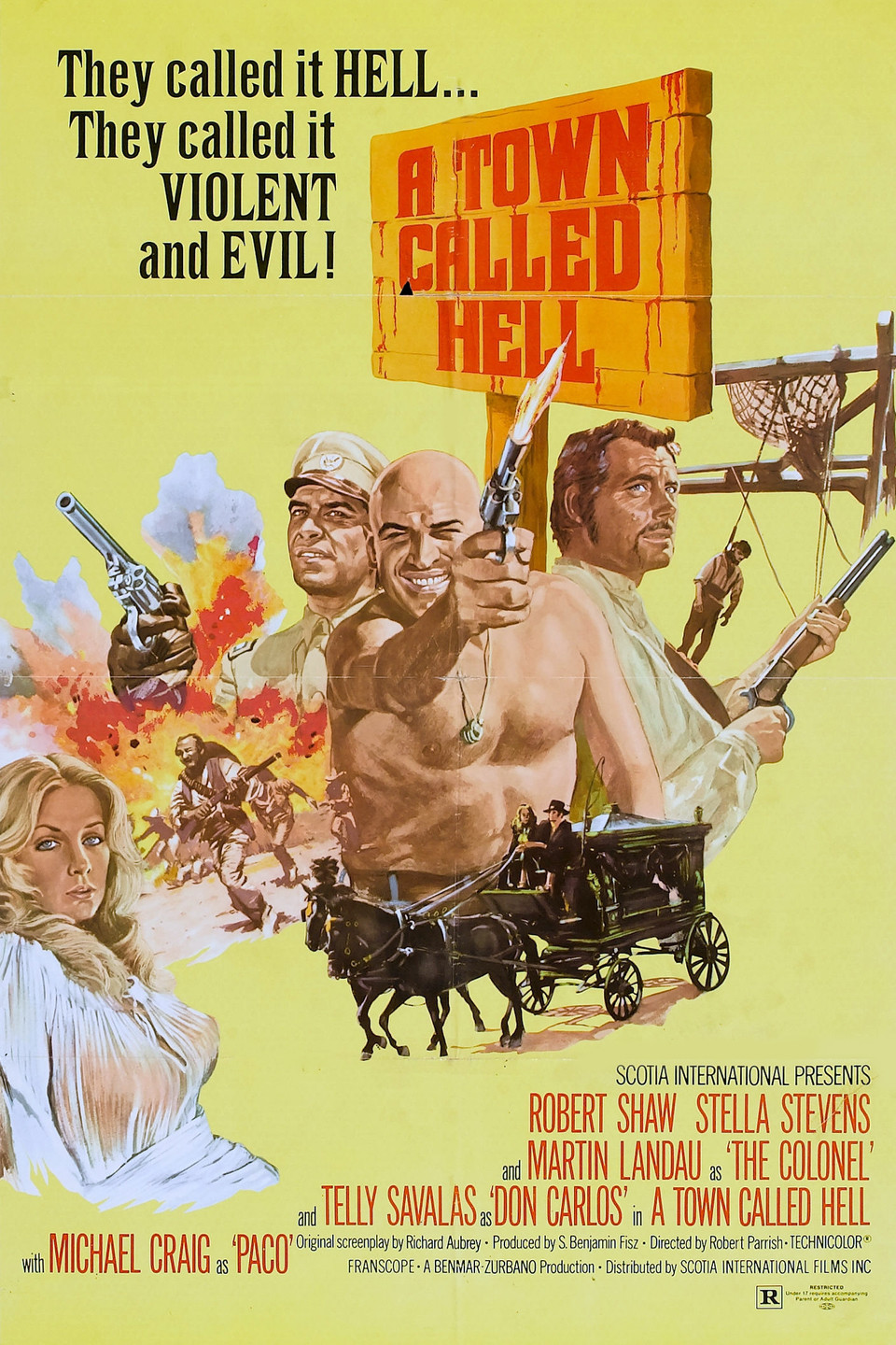 A Town Called Hell movie poster
