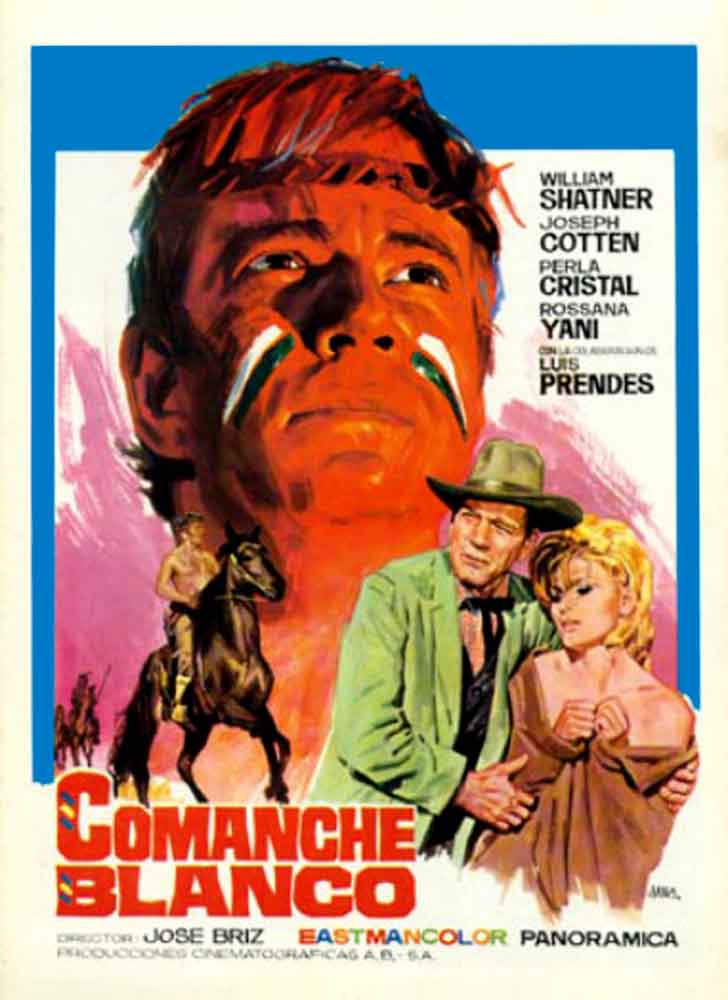 White Comanche movie poster