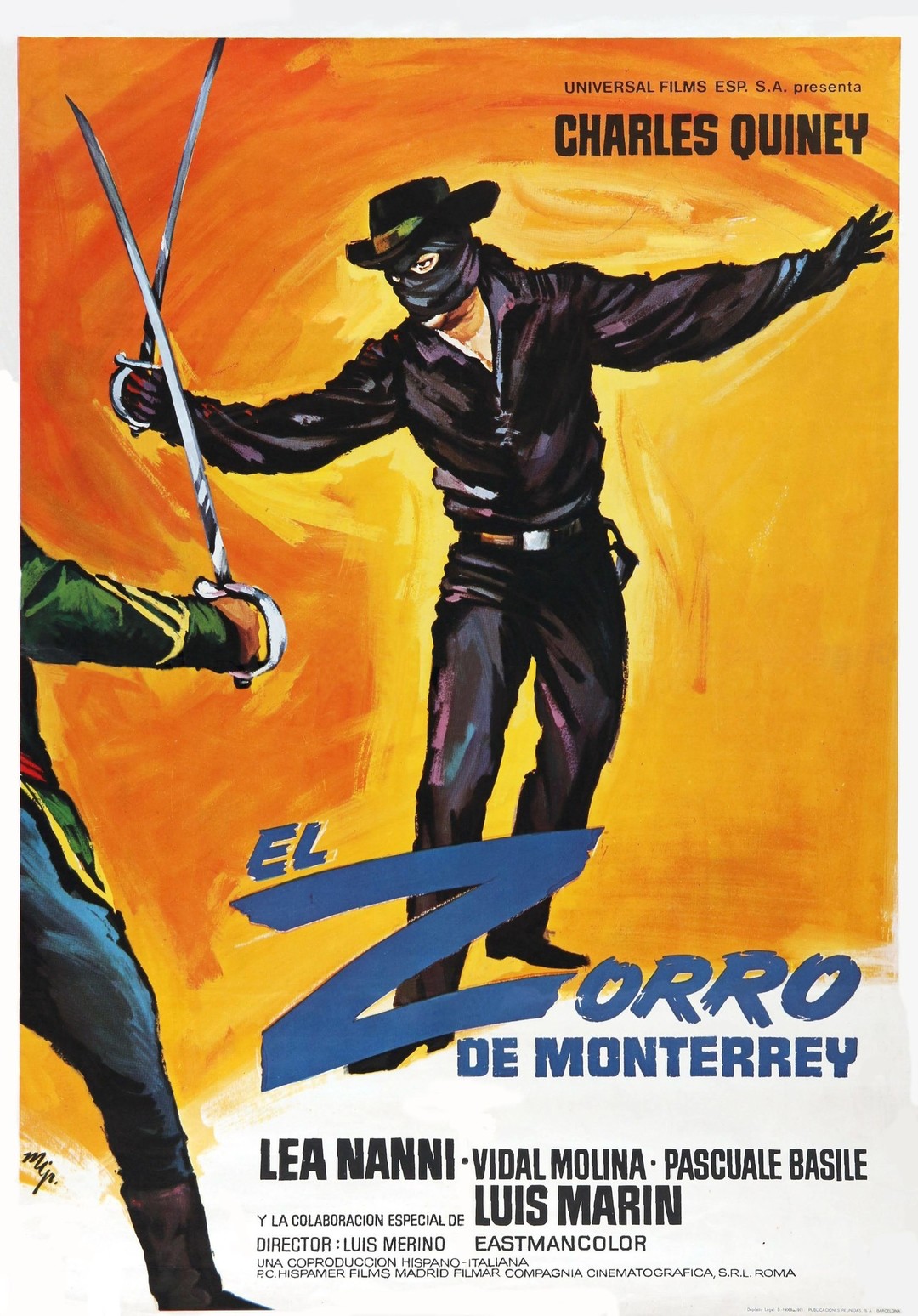 El Zorro de Monterrey movie poster