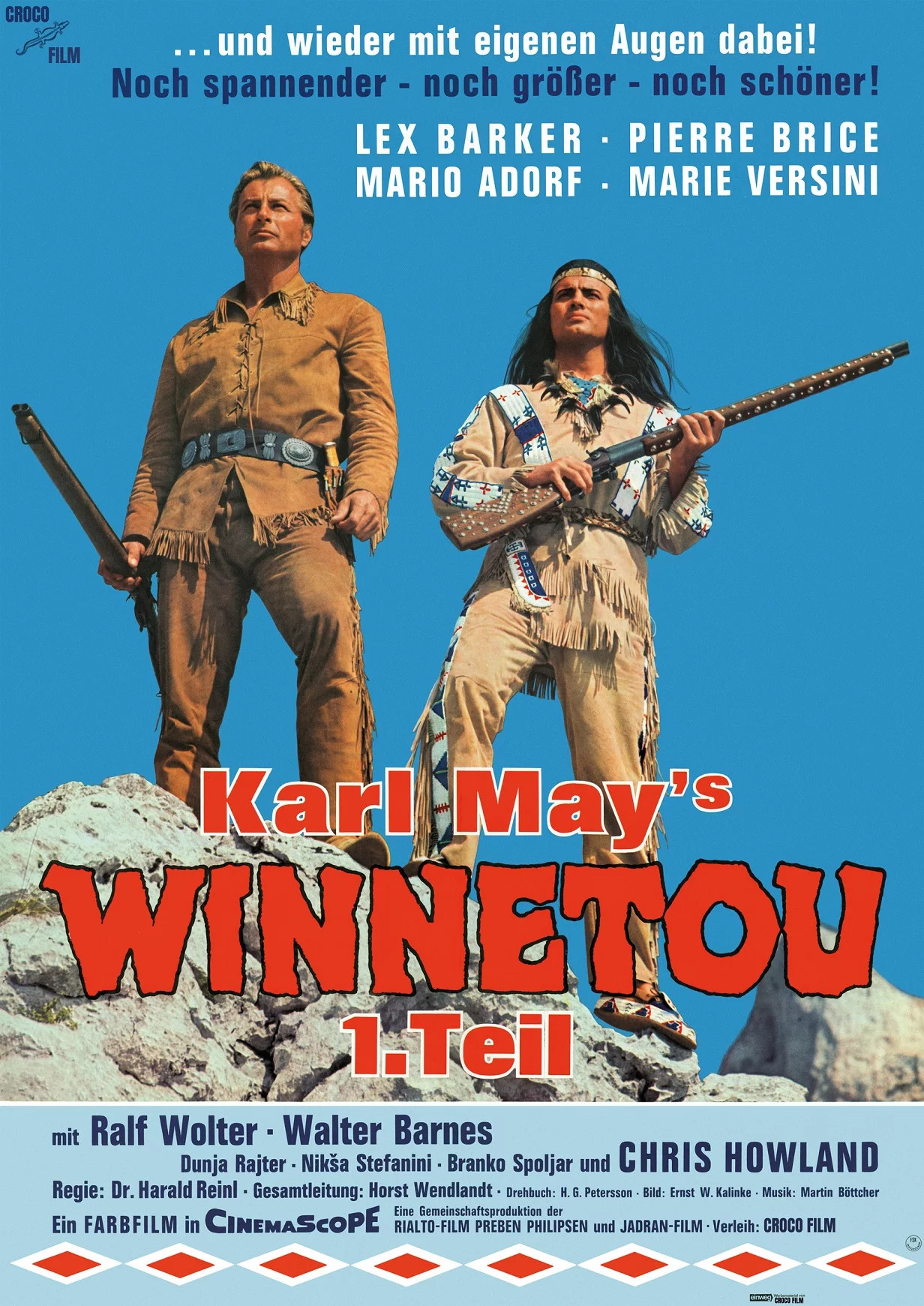 Winnetou I movie poster