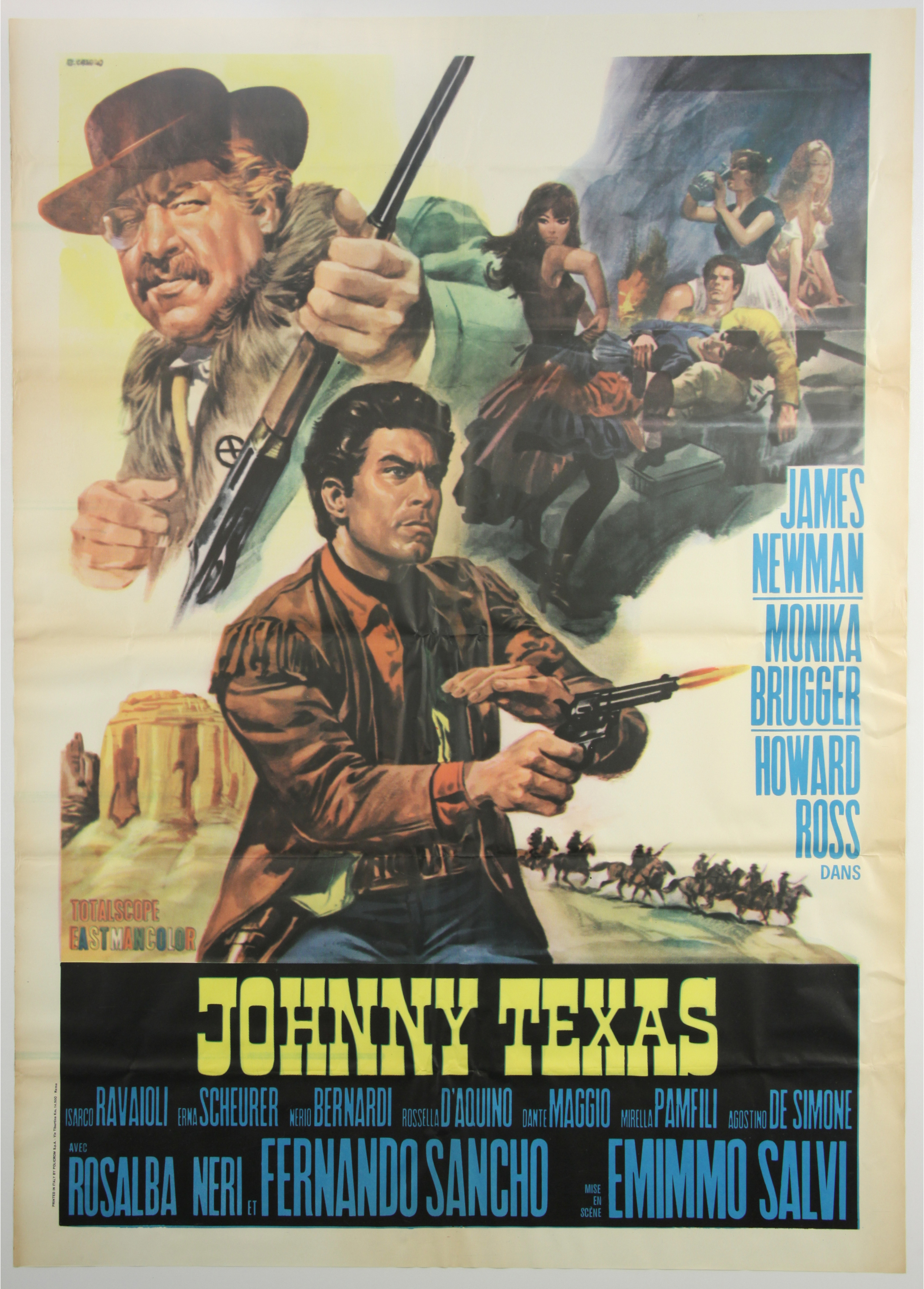 Wanted Johnny Texas movie poster