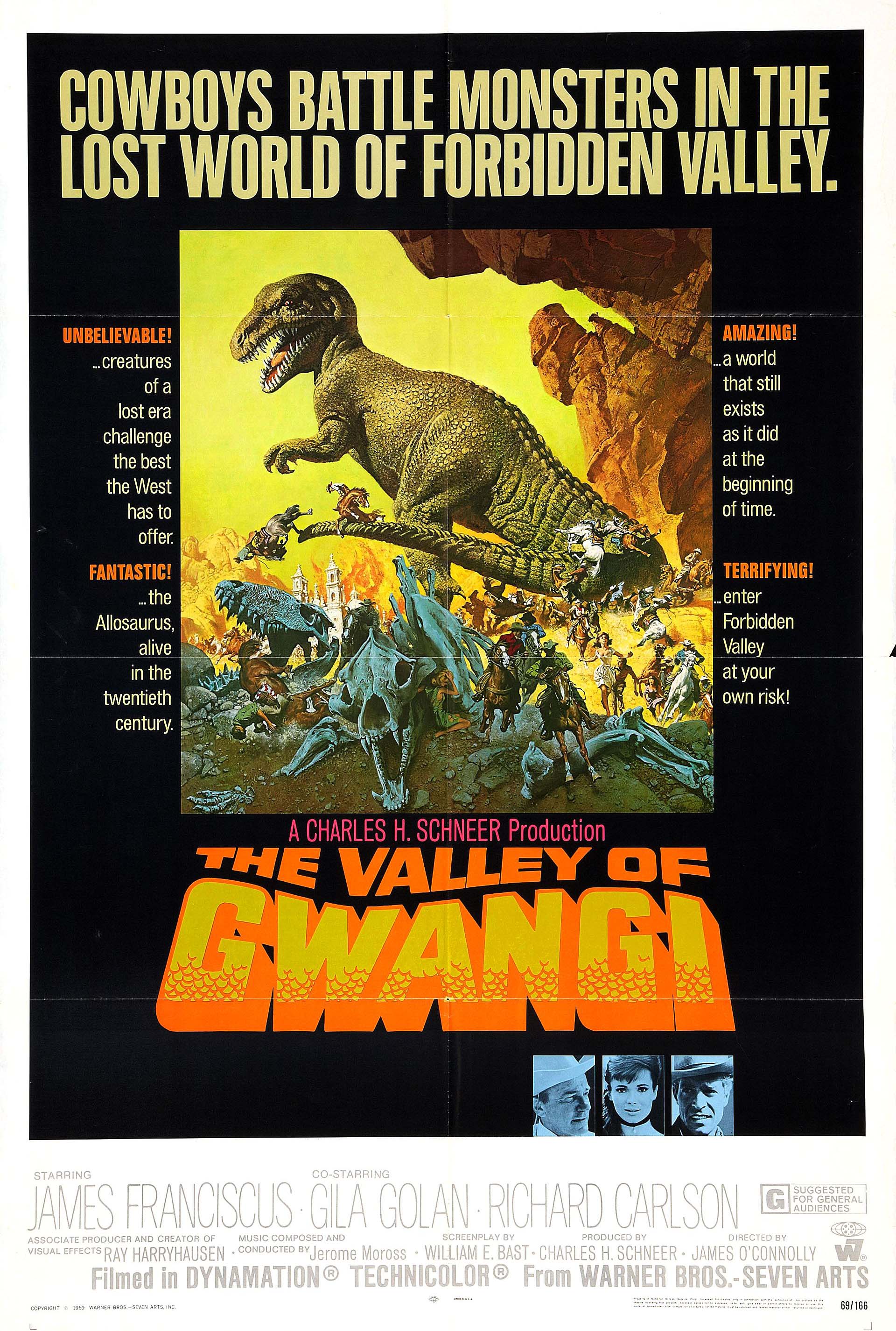 Valley of Gwangi movie poster