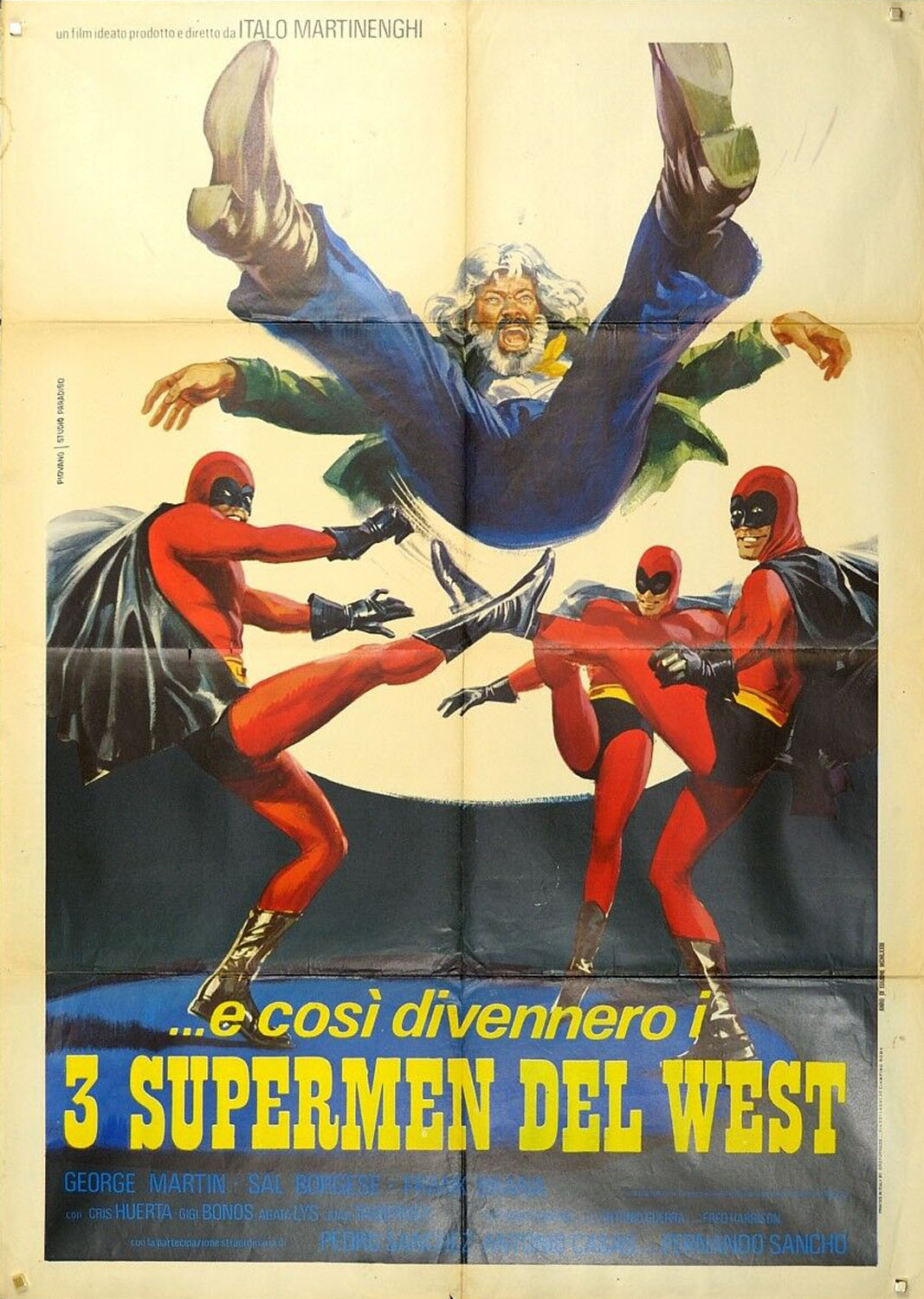 Three Supermen of the West movie poster