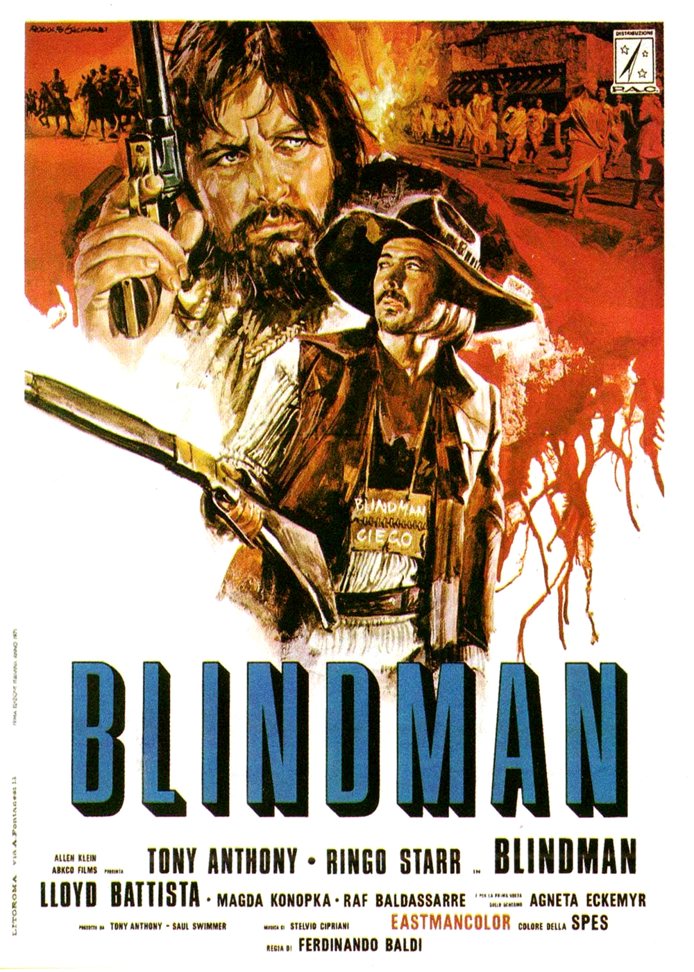 Blindman movie poster