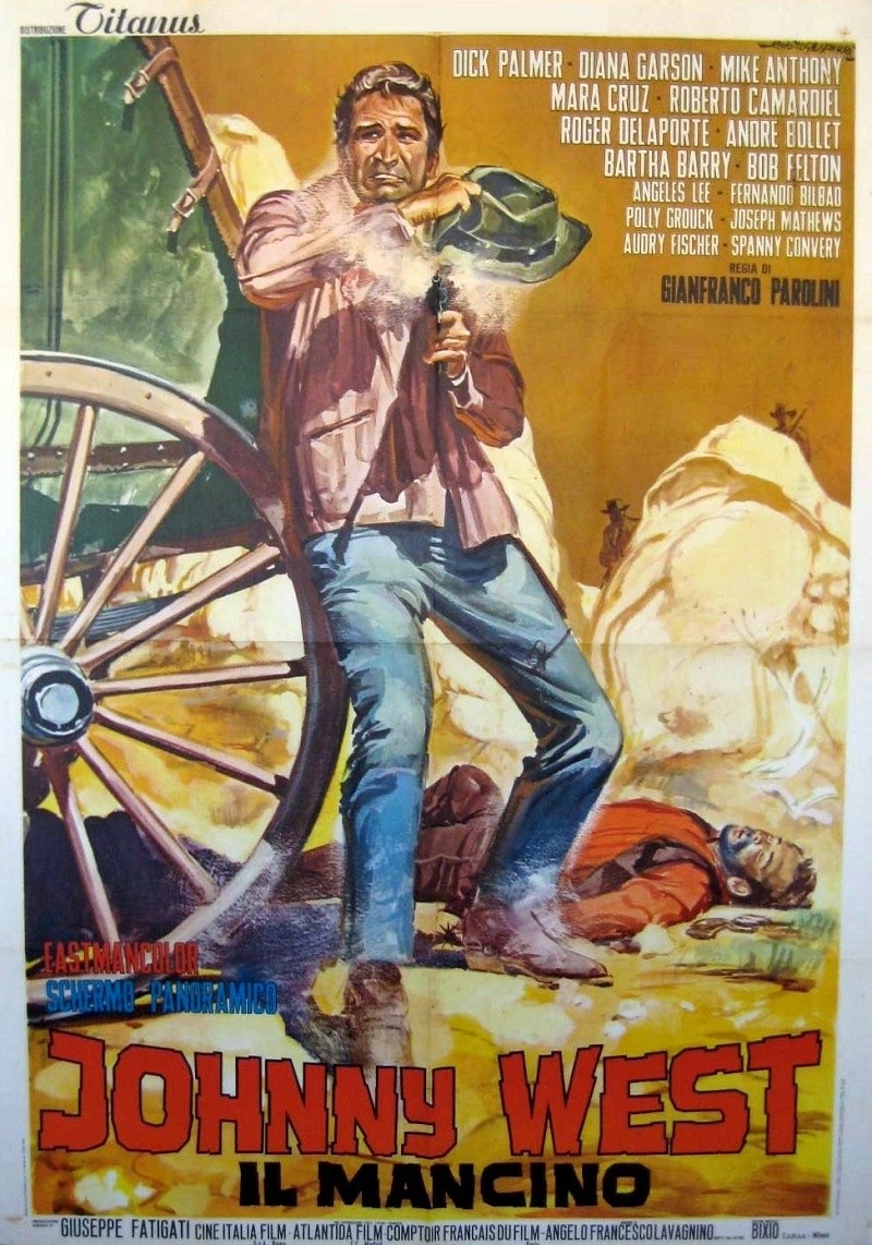 Left Handed Johnny West movie poster