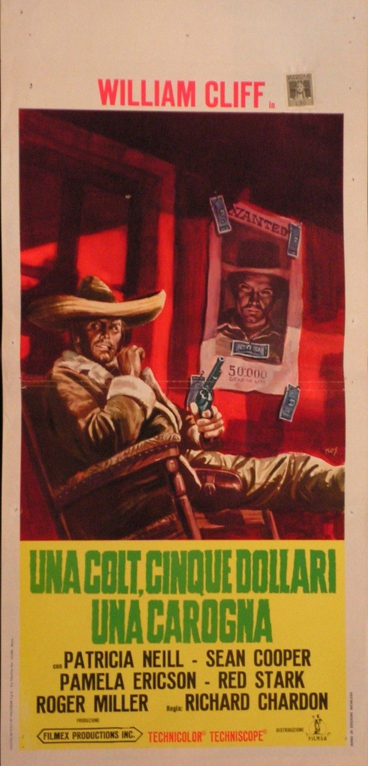 Una colt, cinque dollari, una carogna movie poster