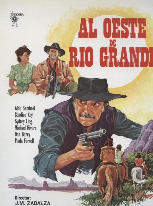 Al oeste de Río Grande movie poster