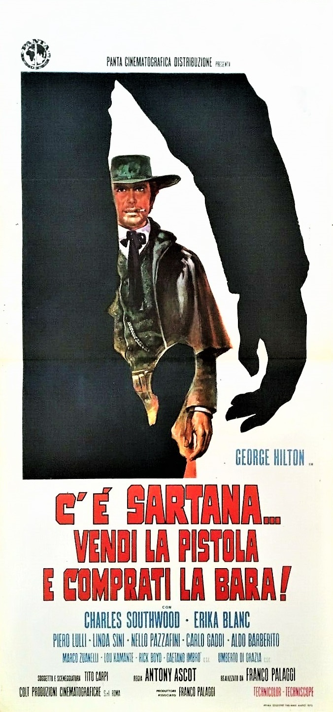 Sartana's here trade your pistol for a Coffin movie poster