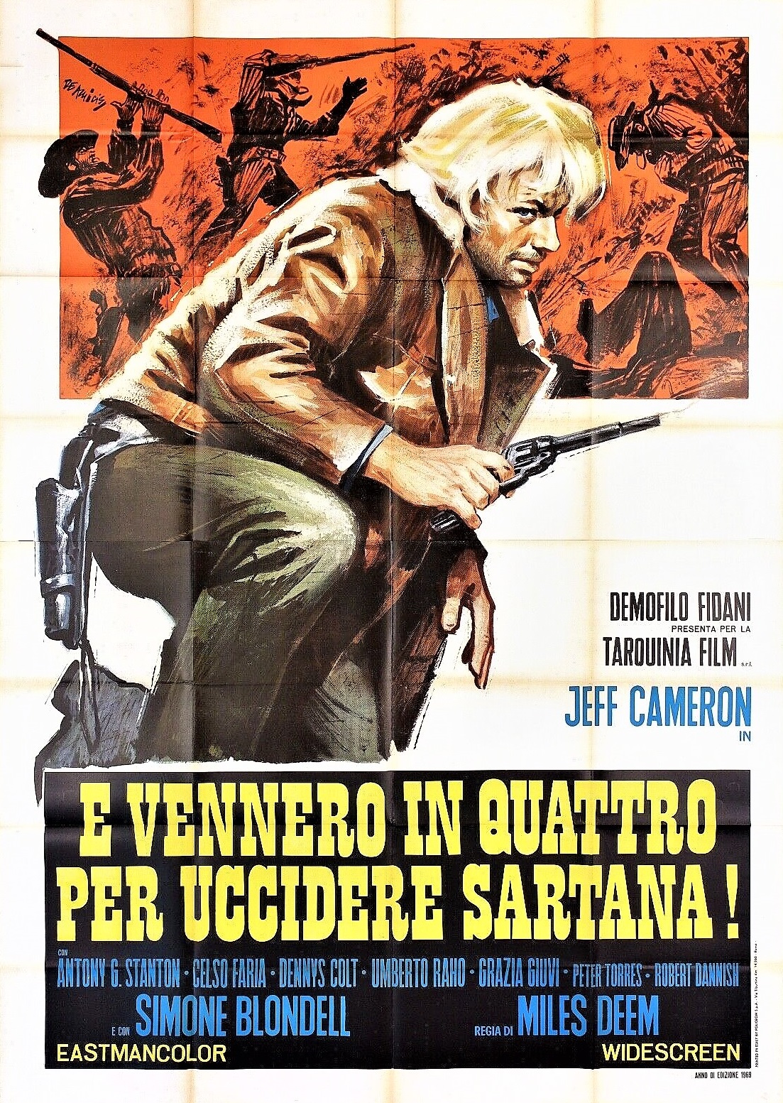 4 Came to Kill Sartana movie poster