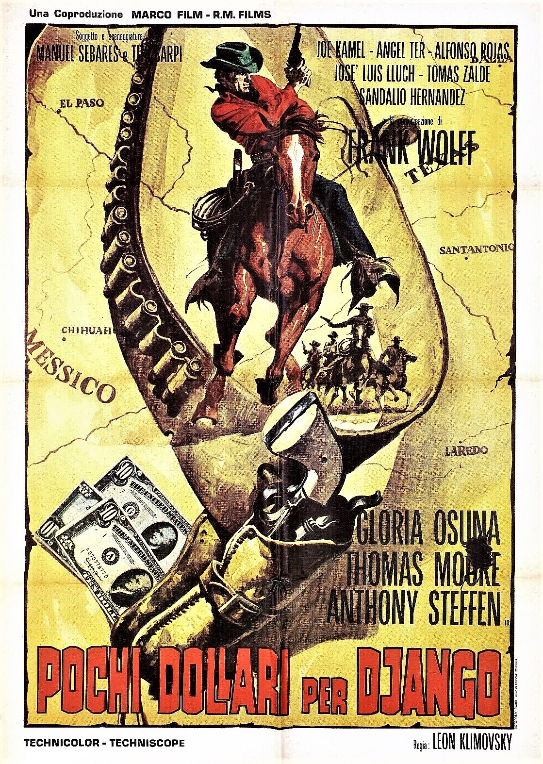 Some Dollars for Django movie poster