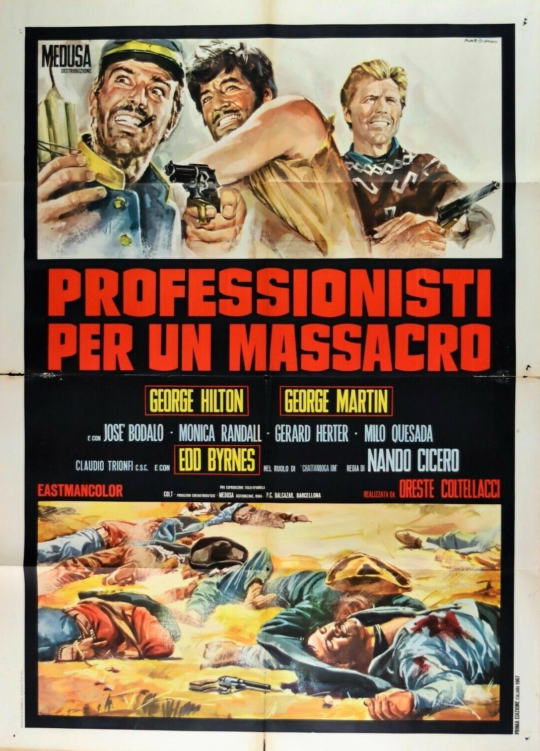 Professionals for a Massacre movie poster